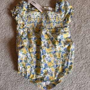 NWT Janie jack 6-12 month romper